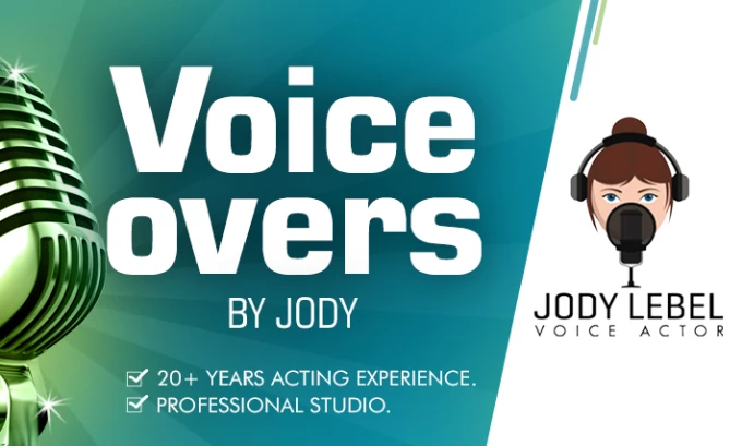 VO Fiverr gig banner